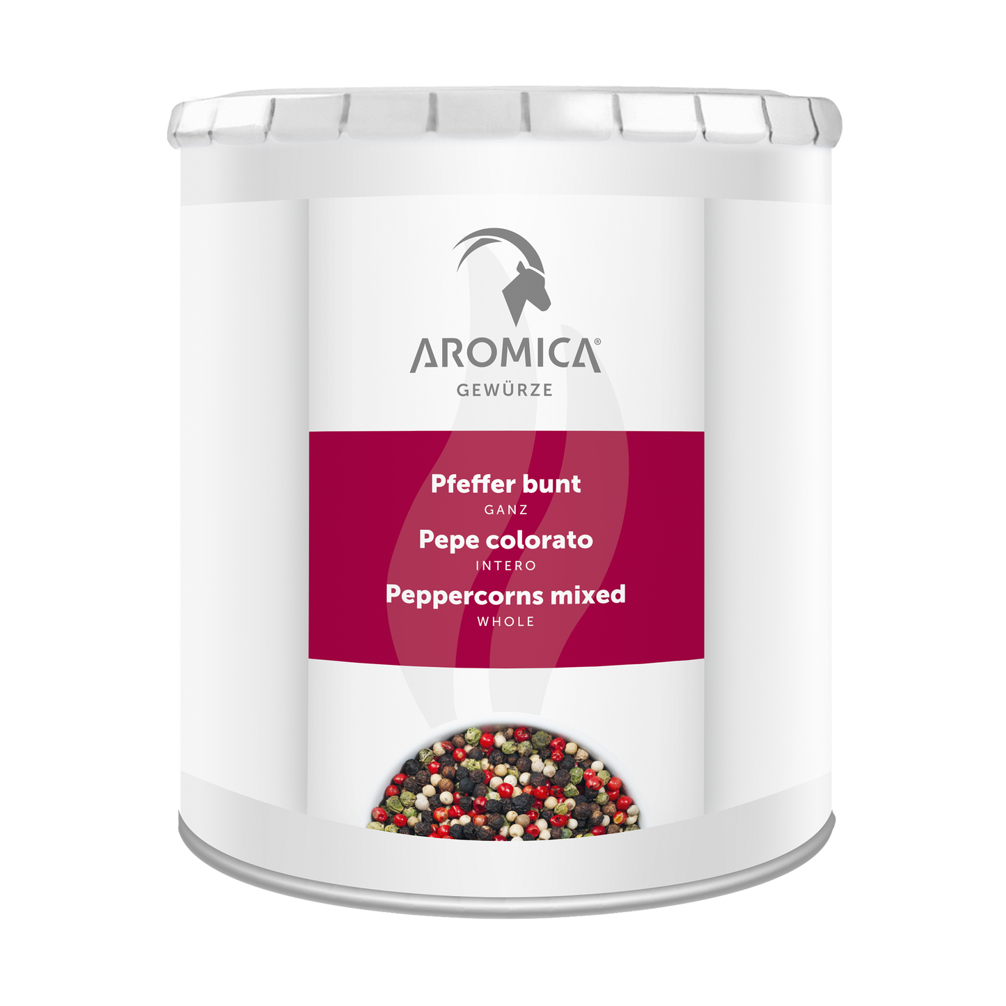 Pfeffer, bunt, ganz