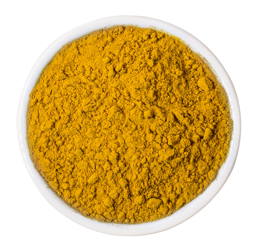 Kurkumawurzel, gemahlen