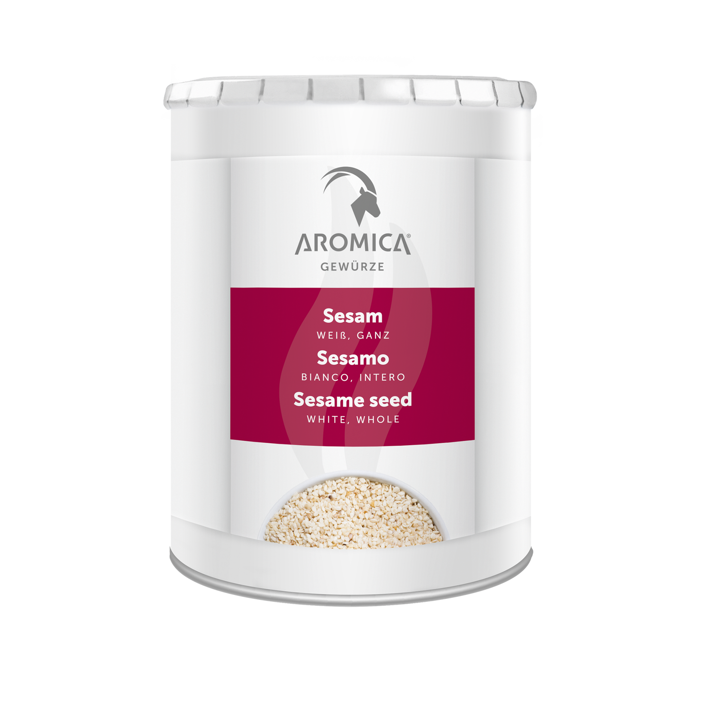 Sesam, weiß, ganz