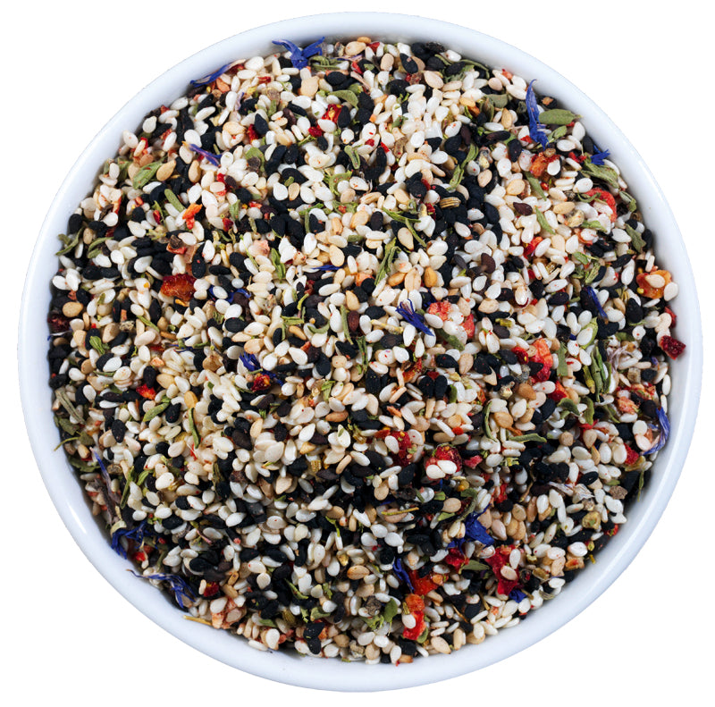 Erdbeer-Sesam-Pfeffer