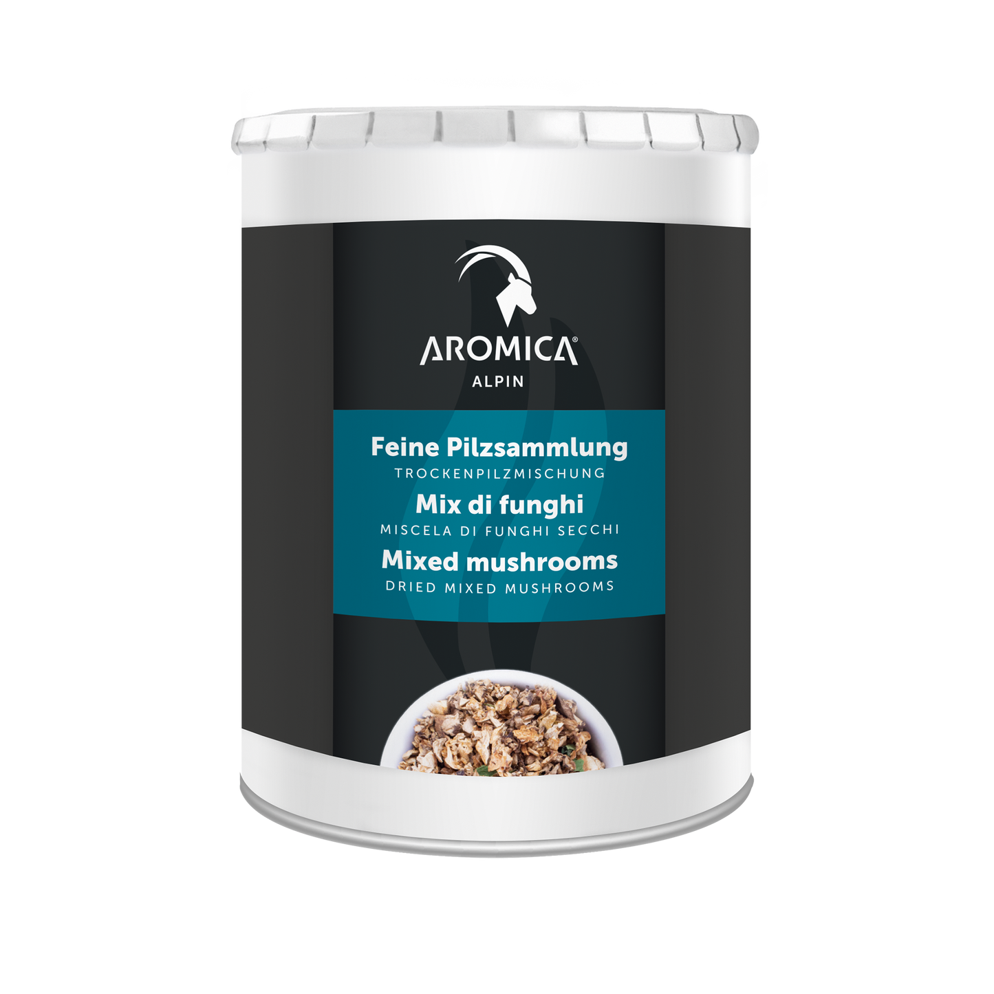 Bella raccolta di funghi