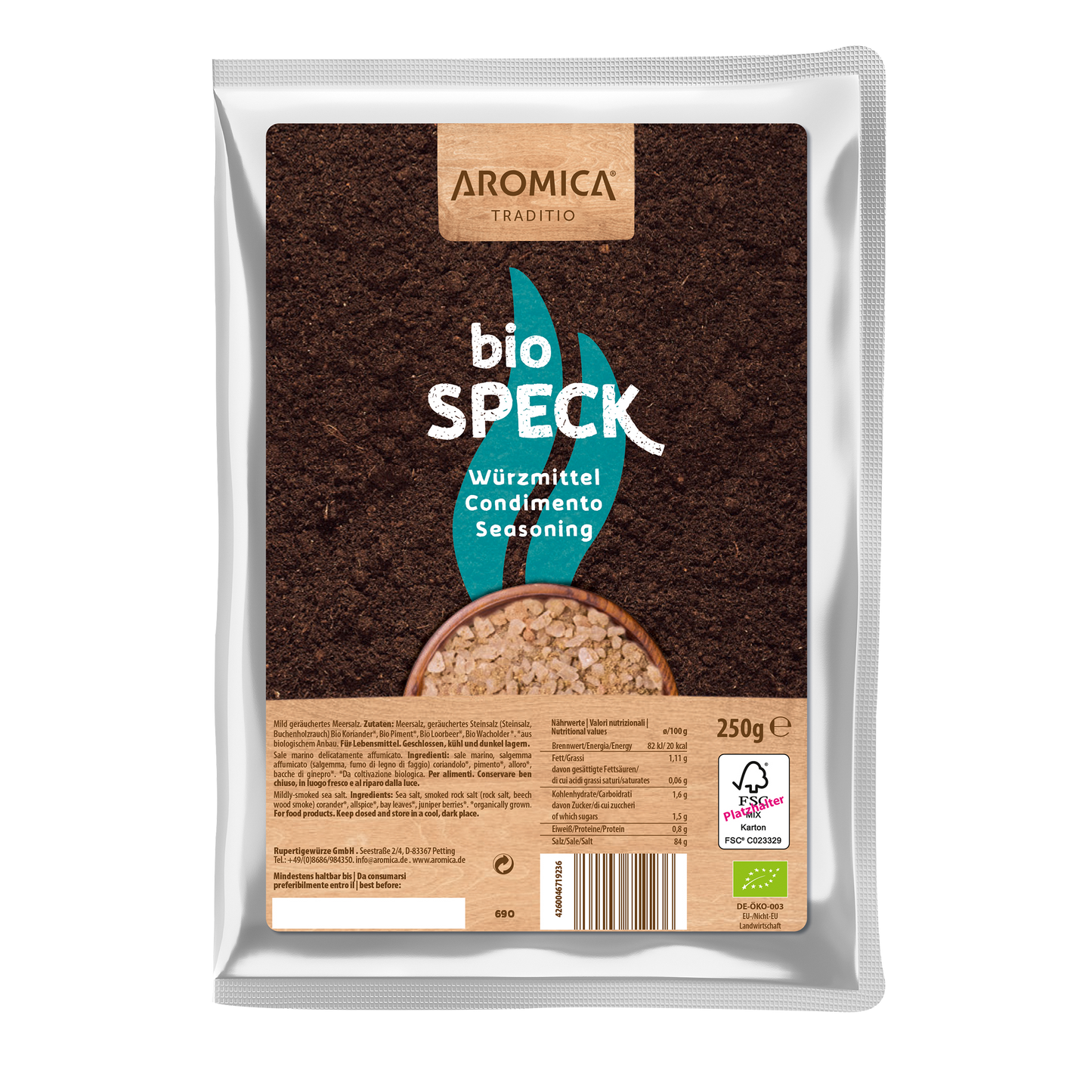 BIO Würzmittel für Speck, Nachfüllpack